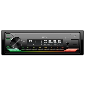 Медиа-ресивер ACV AVS-928M, USB/microSD/FM, MP3/WMA/WAV/FLAС/APE/AAC, front AUX/USB, 4 RCA, Bluetooth, встроенный микрофон, 41w x 4, изменяемая подсветка кнопок, приложение для смартфонов.