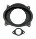 Подиумы пластик для установки динамиков в Toyota Camry 2006 - 2012 Фронт 6,5" (16 см, простые)